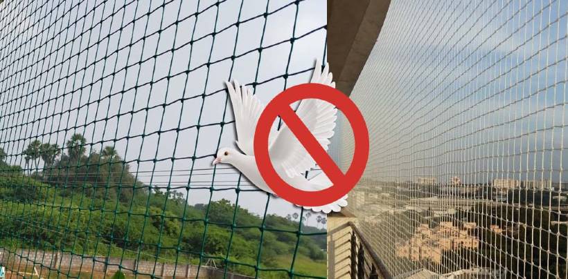 Pigeon Nets for Balcony Bangalore | Call 9980055746 Gopi Safety Nets